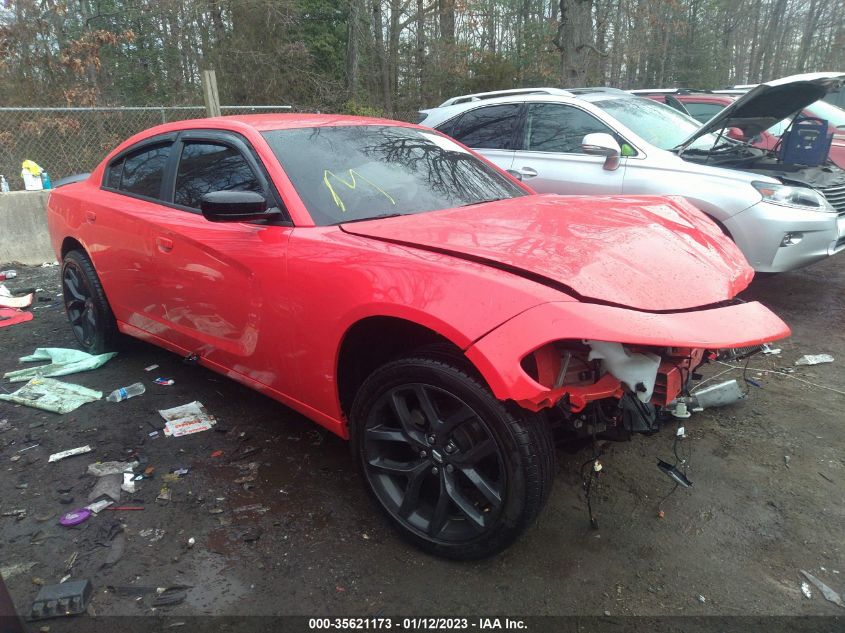 2021 DODGE CHARGER SXT VIN: 2C3CDXBG0MH629235