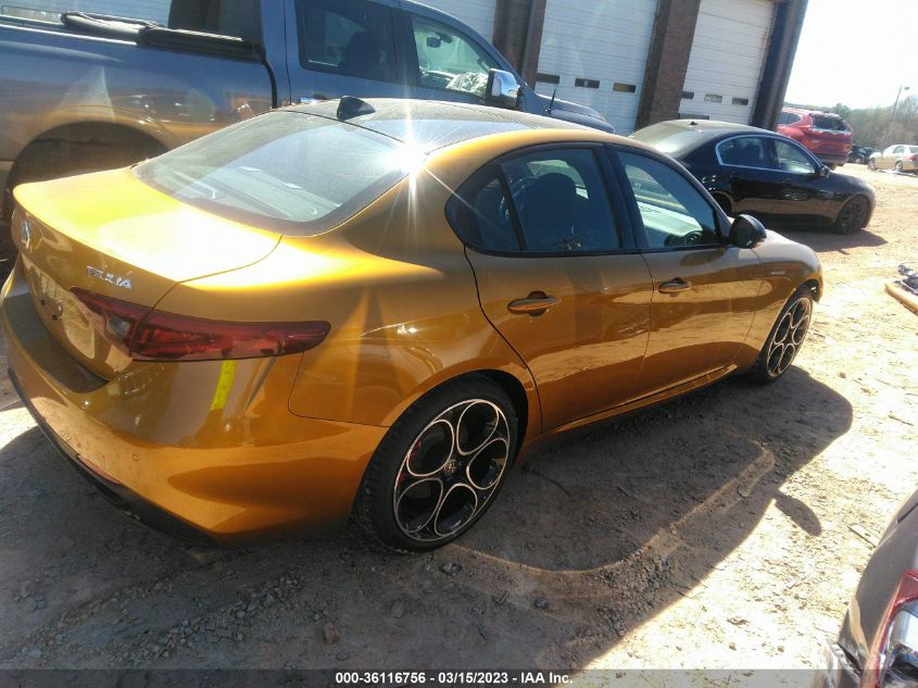 2023 ALFA ROMEO GIULIA VELOCE VIN: ZARFAMBN9P7666725