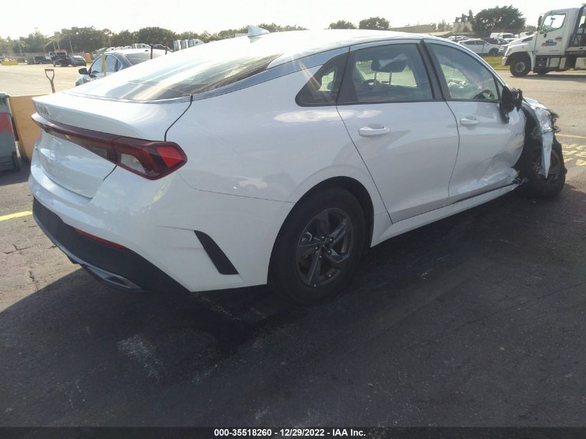 2022 KIA K5 LX VIN: 5XXG24J2XNG148405