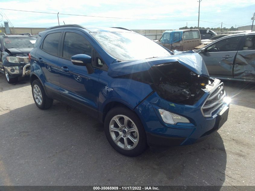 2021 FORD ECOSPORT SE VIN: MAJ3S2GE5MC438771