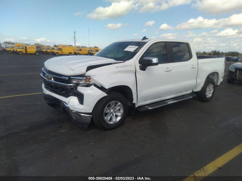 2022 CHEVROLET SILVERADO 1500 LT VIN: 3GCPACEK6NG598170