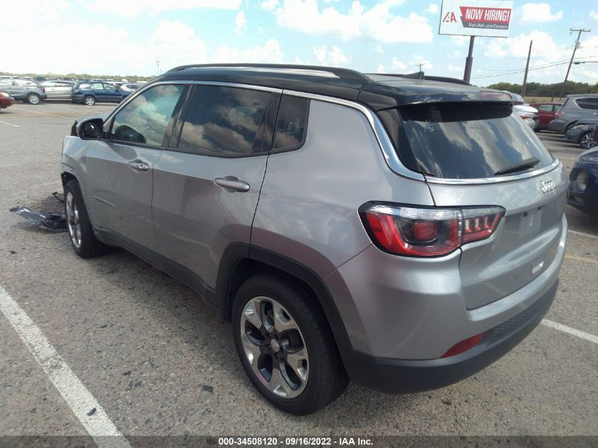2020 JEEP COMPASS LIMITED VIN: 3C4NJCCB3LT198579