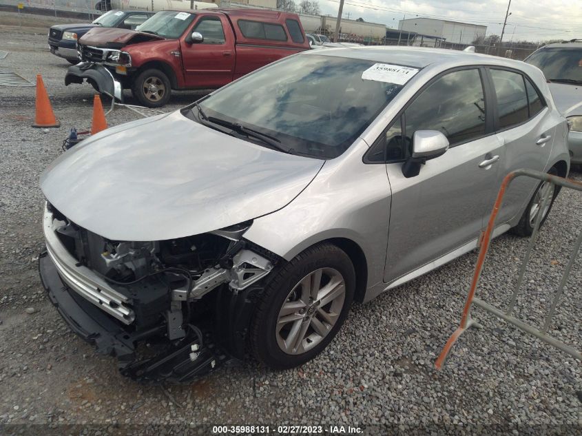 2022 TOYOTA COROLLA HATCHBACK SE/NIGHTSHADE/XSE VIN: JTND4MBEXN3172348