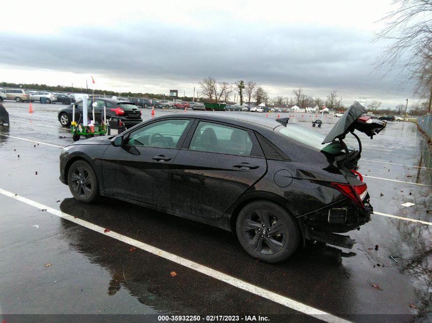 2022 HYUNDAI ELANTRA SEL VIN: 5NPLM4AG1NH073571