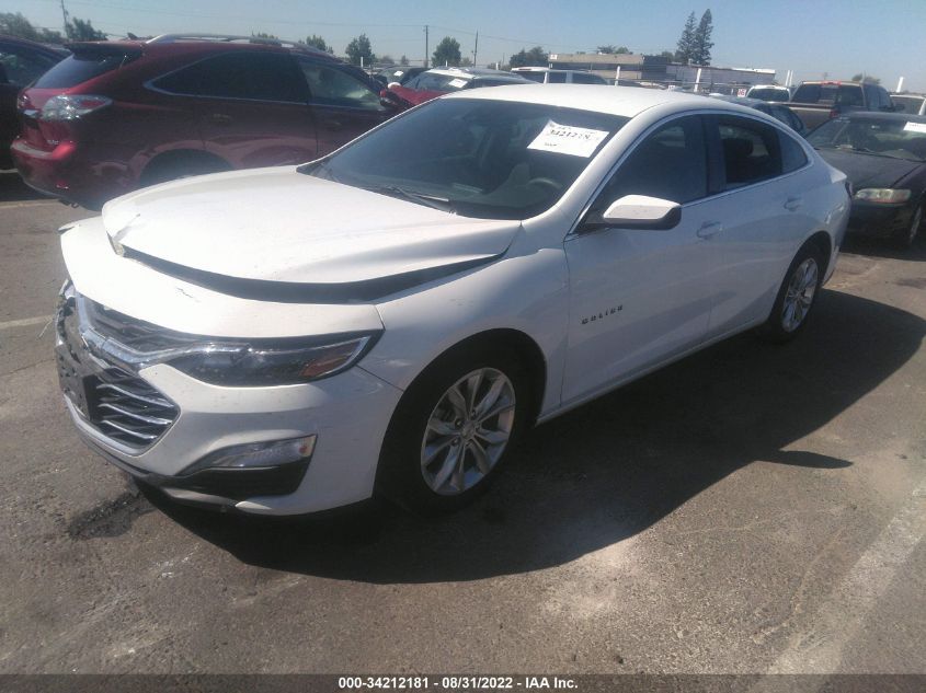2021 CHEVROLET MALIBU LT VIN: 1G1ZD5ST1MF011679
