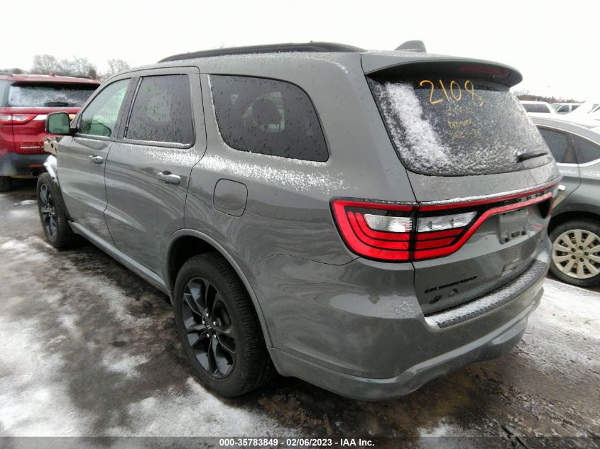 2021 DODGE DURANGO GT PLUS VIN: 1C4RDJDG2MC522108