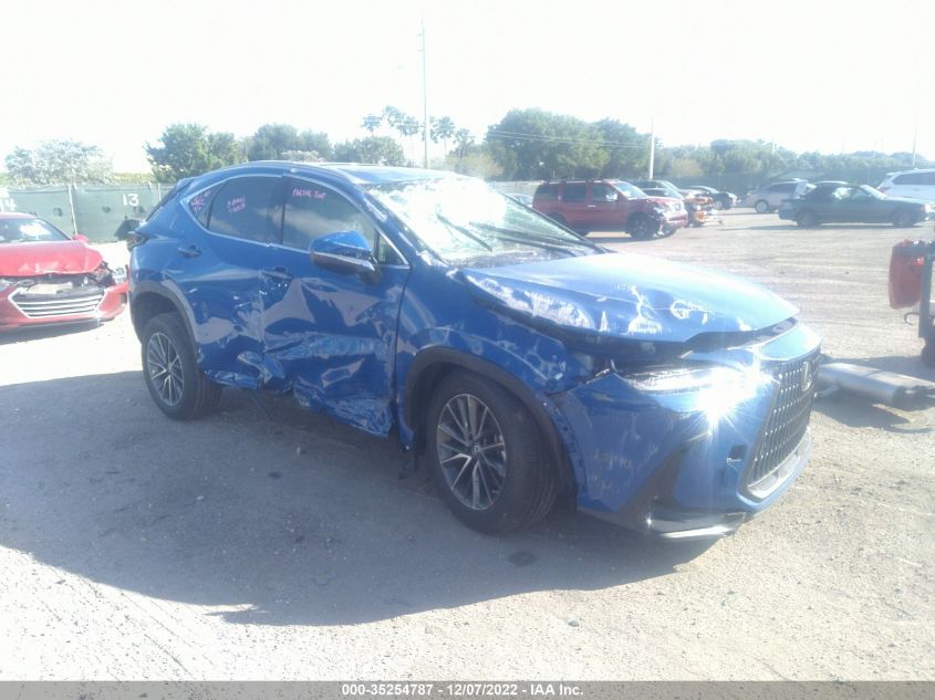 2022 LEXUS NX NX 350 PREMIUM VIN: 2T2GGCEZ8NC014417