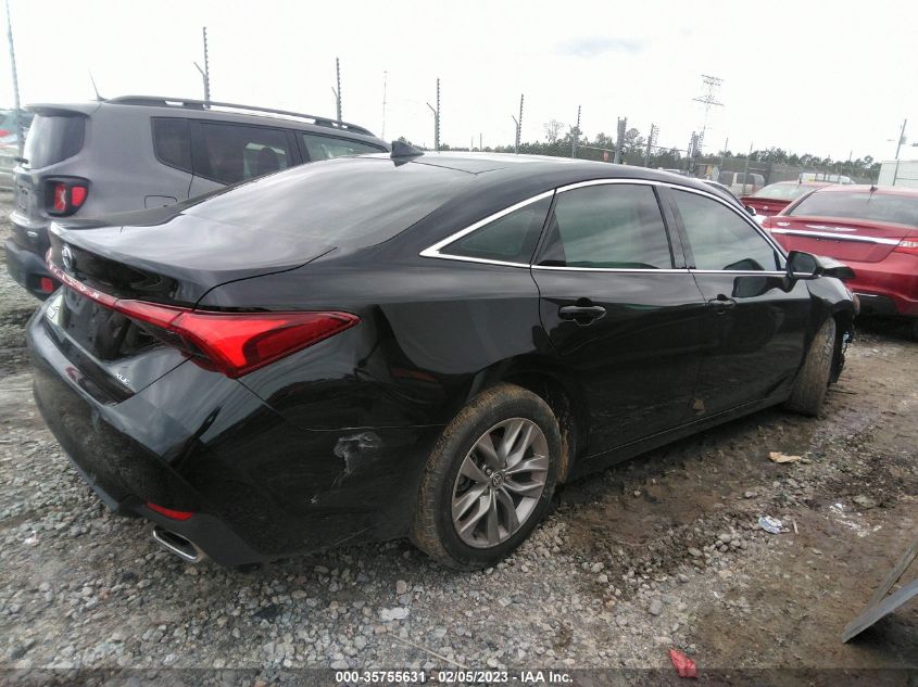 2022 TOYOTA AVALON XLE VIN: 4T1AZ1FBXNU074935