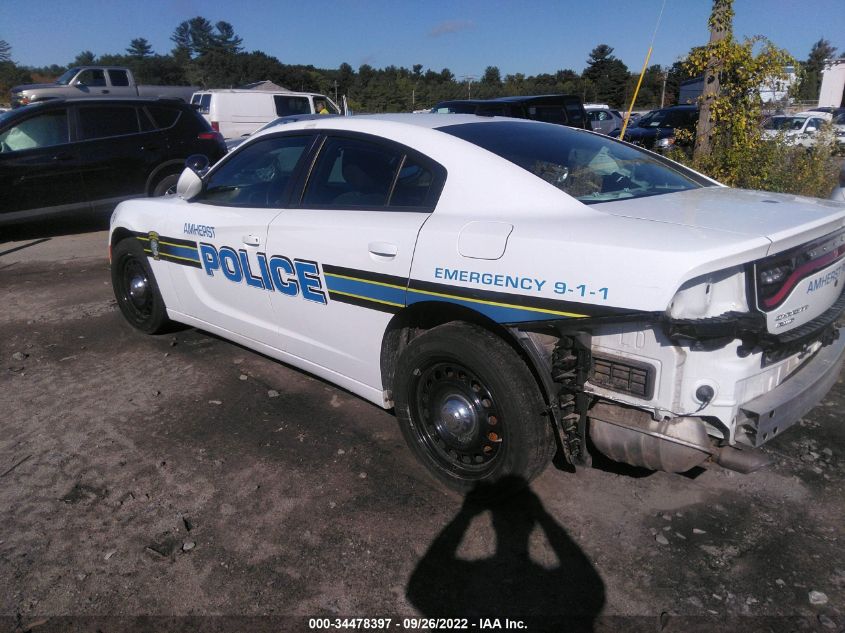 2021 DODGE CHARGER POLICE VIN: 2C3CDXKG5MH613306