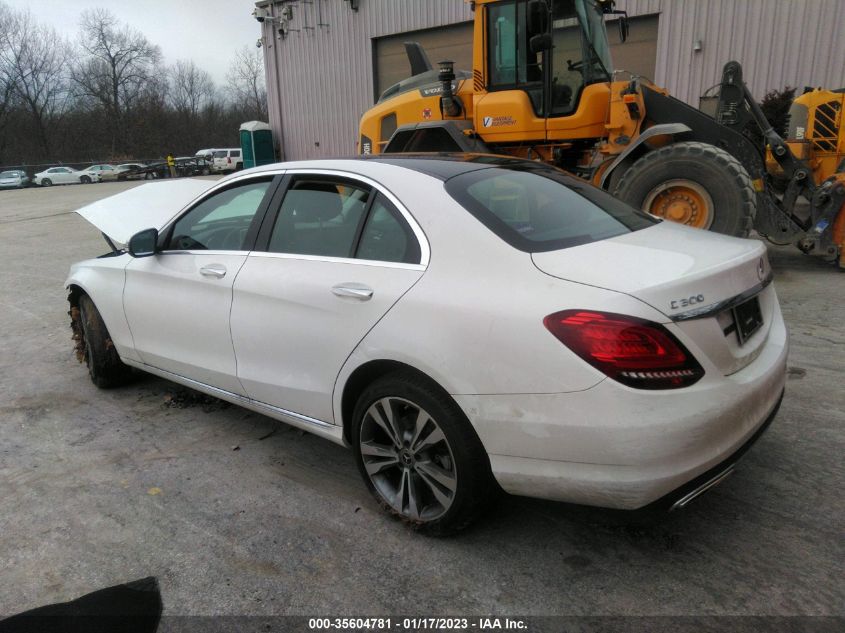 2021 MERCEDES-BENZ C-CLASS C 300 VIN: W1KWF8EB9MR648915