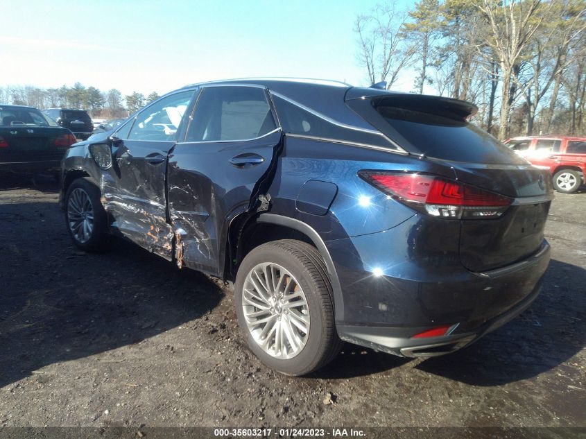 2021 LEXUS RX RX 350 VIN: 2T2JZMDA7MC296632
