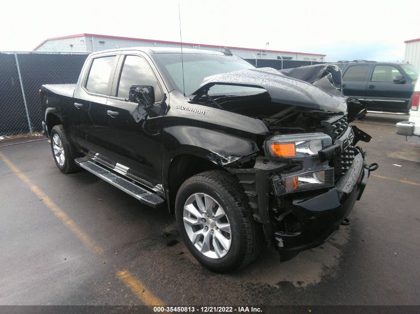 2021 CHEVROLET SILVERADO 1500 CUSTOM VIN: 1GCPWBEH3MZ191521