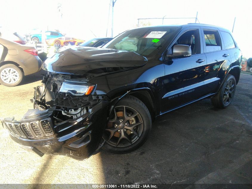 2021 JEEP GRAND CHEROKEE 80TH ANNIVERSARY VIN: 1C4RJFBG7MC699844