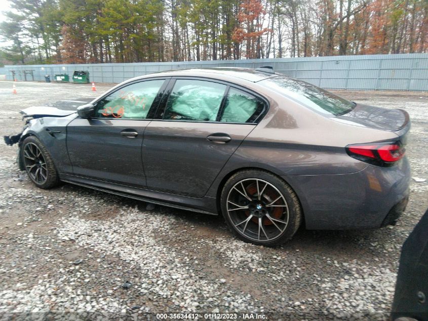 2021 BMW M5 VIN: WBS83CH0XMCH02553
