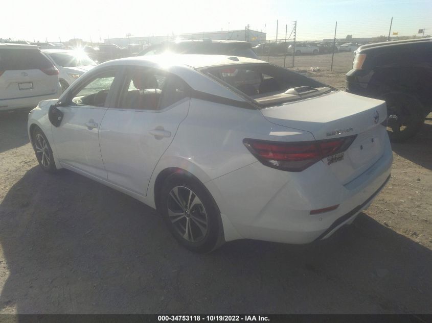 2021 NISSAN SENTRA SV VIN: 3N1AB8CVXMY202802