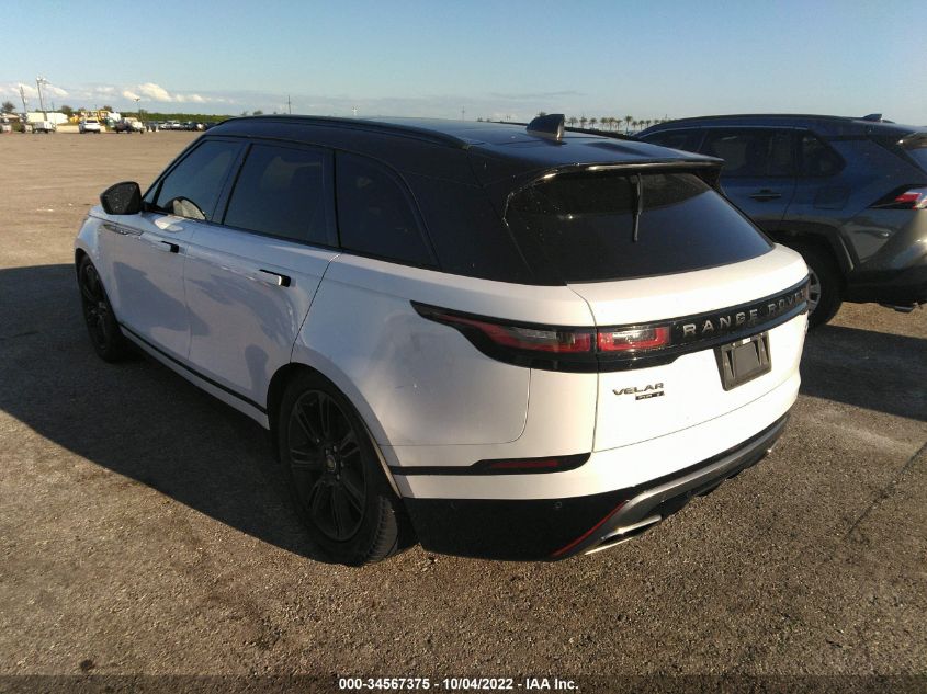 2021 LAND ROVER RANGE ROVER VELAR R-DYNAMIC S VIN: SALYT2EU0MA308277