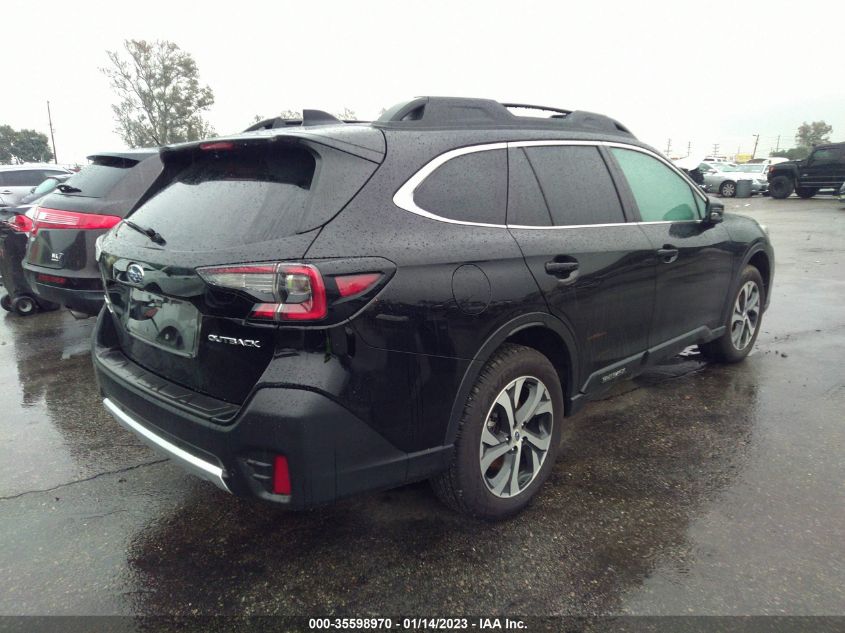 2022 SUBARU OUTBACK LIMITED VIN: 4S4BTANC8N3280082
