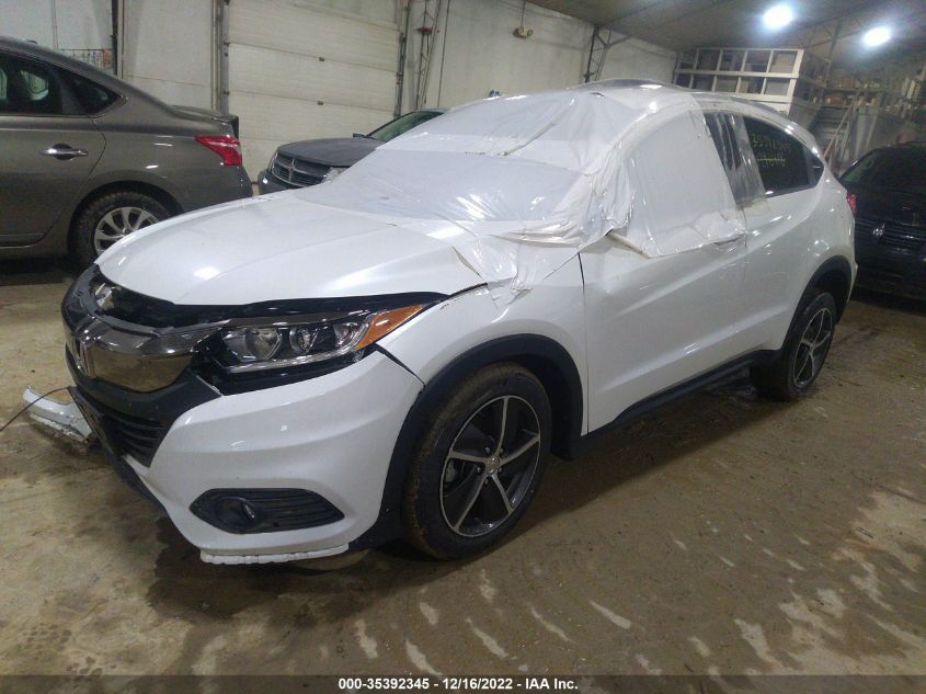2021 HONDA HR-V EX-L VIN: 3CZRU6H75MM703414