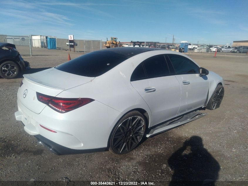 2022 MERCEDES-BENZ CLA CLA 250 VIN: W1K5J4GB3NN271104
