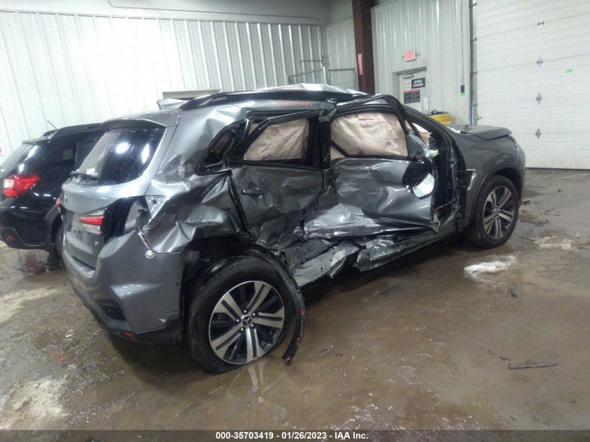 2022 MITSUBISHI OUTLANDER SPORT GT VIN: JA4ARVAW8NU006634