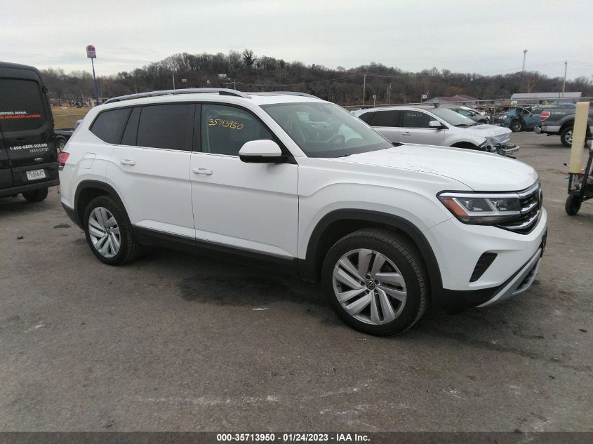 2021 VOLKSWAGEN ATLAS 3.6L V6 SEL VIN: 1V2BR2CA6MC517322