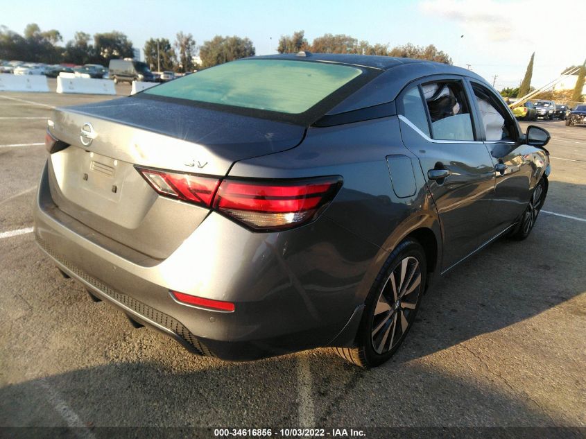 2021 NISSAN SENTRA SV VIN: 3N1AB8CV2MY245353
