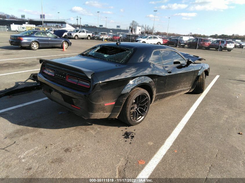 2022 DODGE CHALLENGER R/T SCAT PACK WIDEBODY VIN: 2C3CDZFJ4NH168219