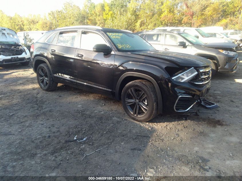 2022 VOLKSWAGEN ATLAS CROSS SPORT 2.0T SEL R-LINE VIN: 1V2SC2CA8NC223858