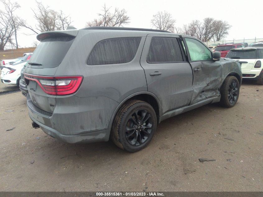 2022 DODGE DURANGO GT PLUS VIN: 1C4RDJDG3NC206735