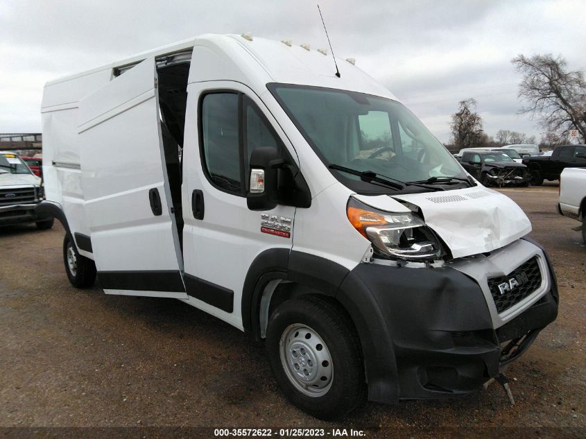 2021 RAM PROMASTER CARGO VAN VIN: 3C6ERVDG4ME500652