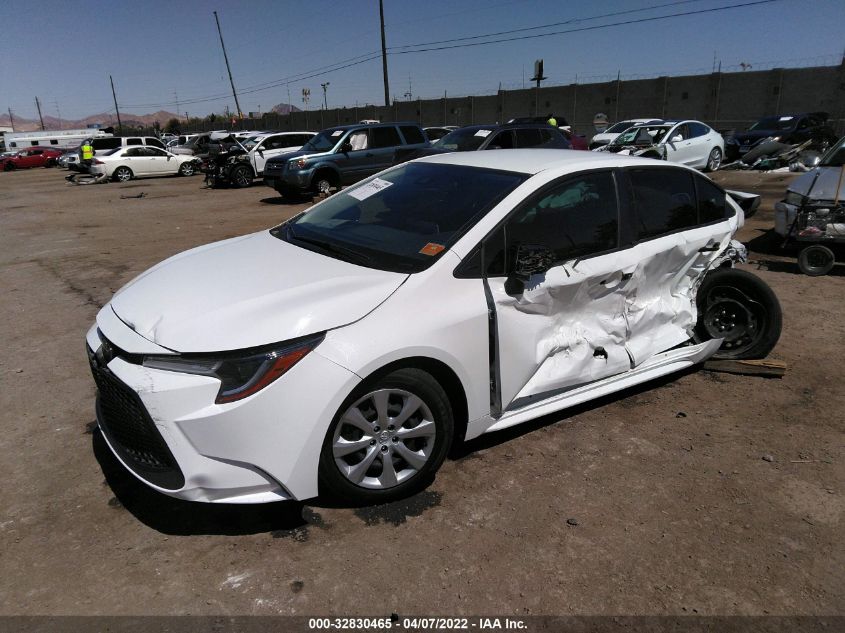 2020 TOYOTA COROLLA LE VIN: JTDEPRAE9LJ114478