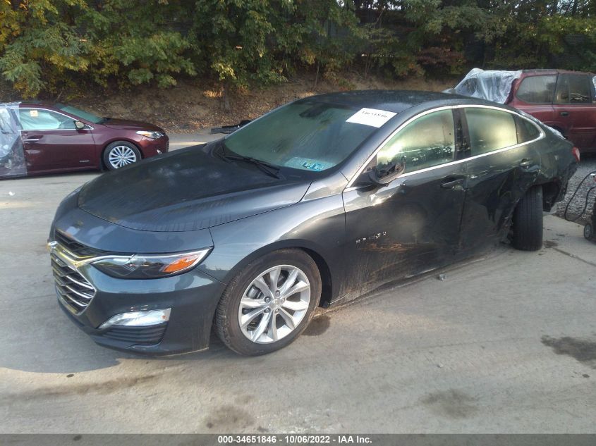 2021 CHEVROLET MALIBU LT VIN: 1G1ZD5ST3MF082219