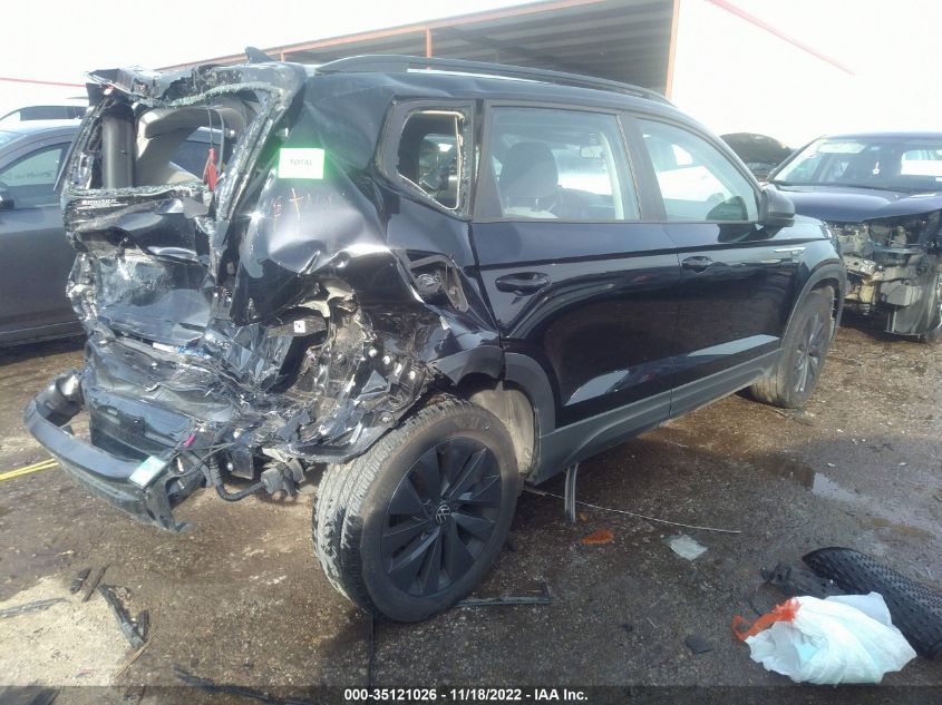 2022 VOLKSWAGEN TAOS S VIN: 3VVDX7B23NM014162