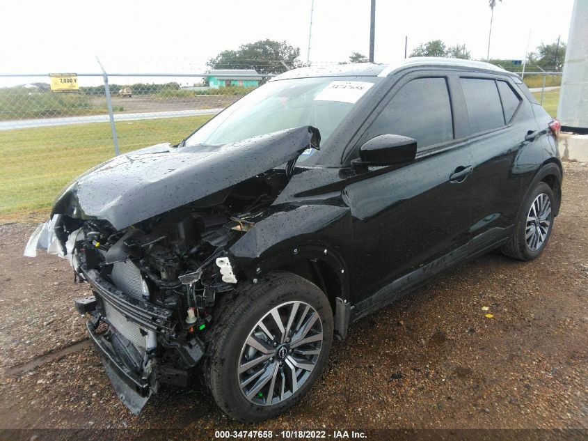 2022 NISSAN KICKS SV VIN: 3N1CP5CV9NL530588