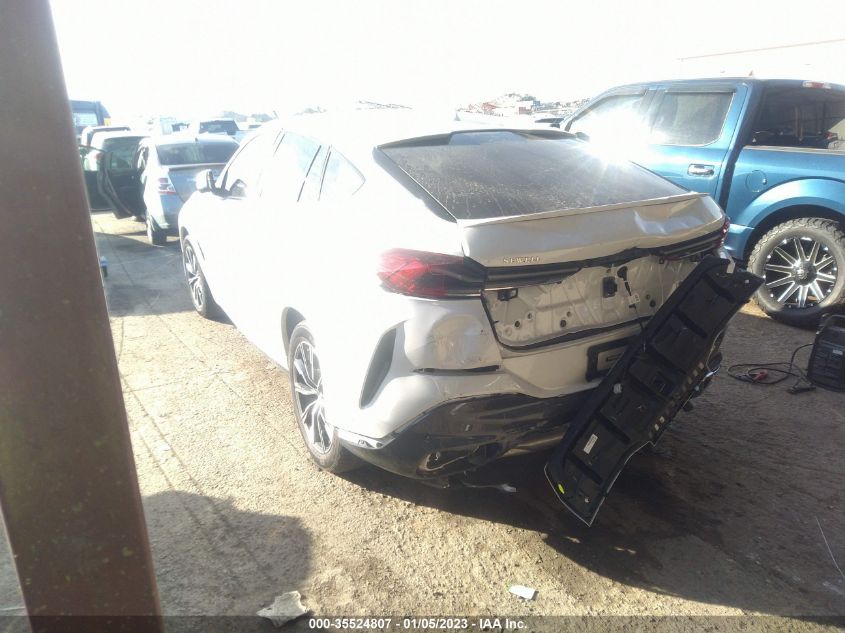 2023 BMW X6 XDRIVE40I VIN: 5UXCY6C08P9N44478