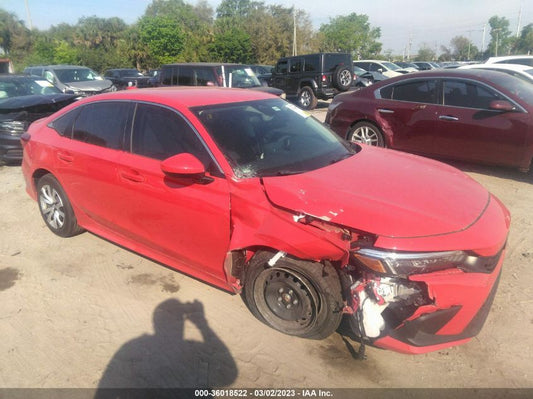 2022 HONDA CIVIC SEDAN LX VIN: 2HGFE2F21NH548481