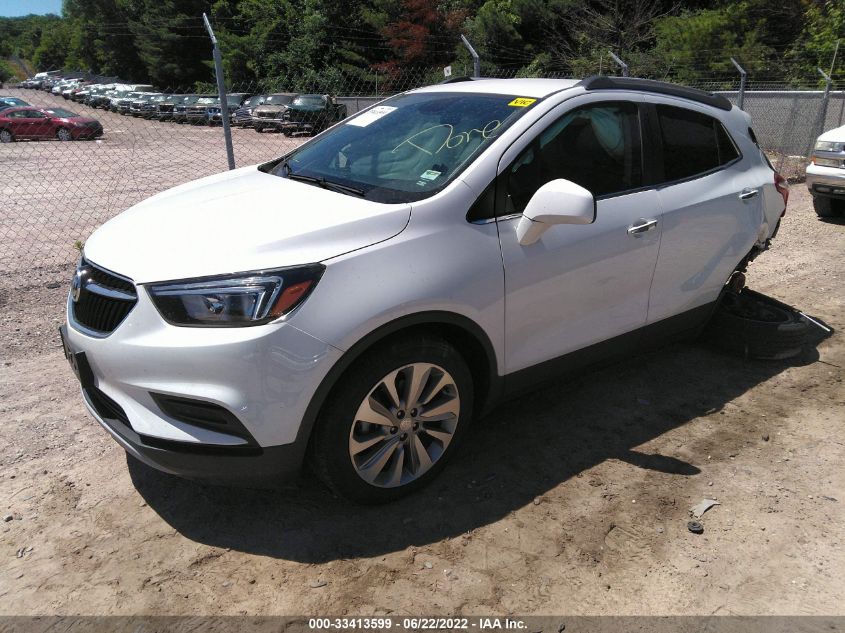 2020 BUICK ENCORE PREFERRED VIN: KL4CJASB3LB031714