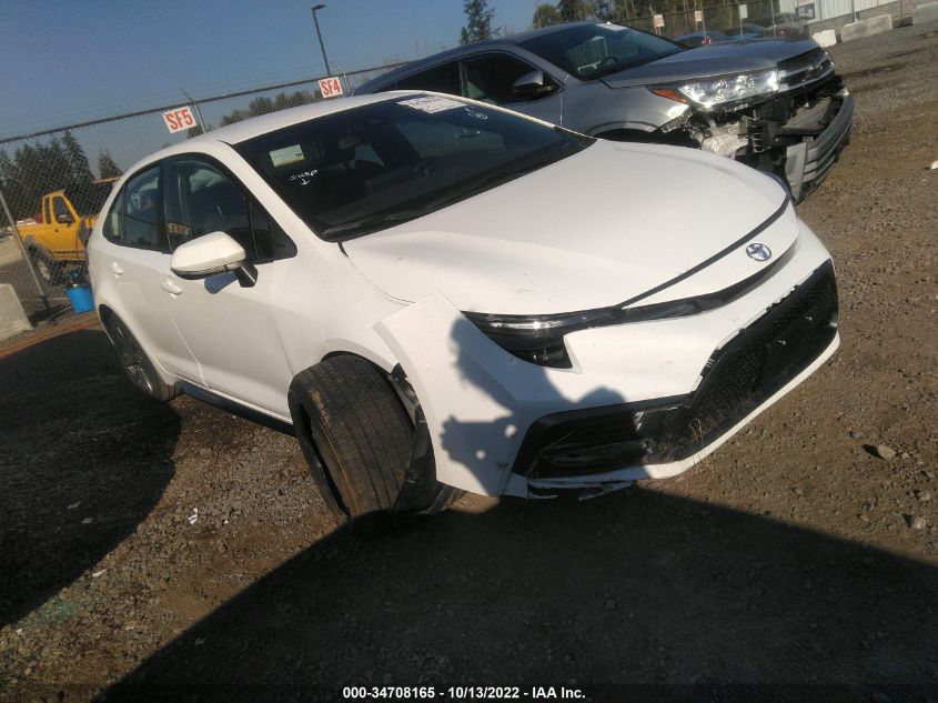 2022 TOYOTA COROLLA SE/SE NIGHTSHADE/APEX SE VIN: JTDS4MCE3N3509842