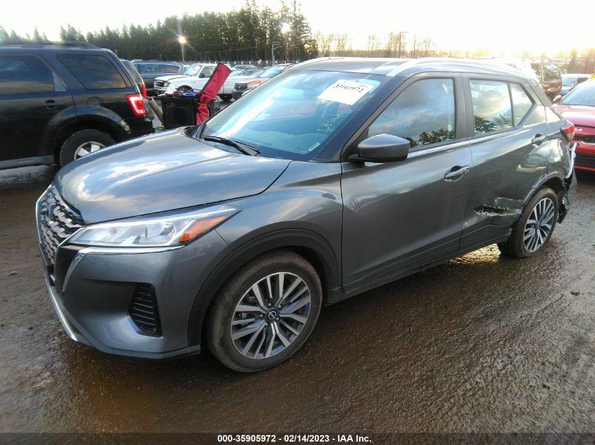 2022 NISSAN KICKS SV VIN: 3N1CP5CV6NL504577