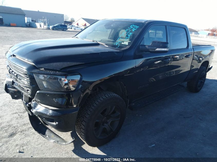 2021 RAM 1500 BIG HORN VIN: 1C6SRFMT0MN774187