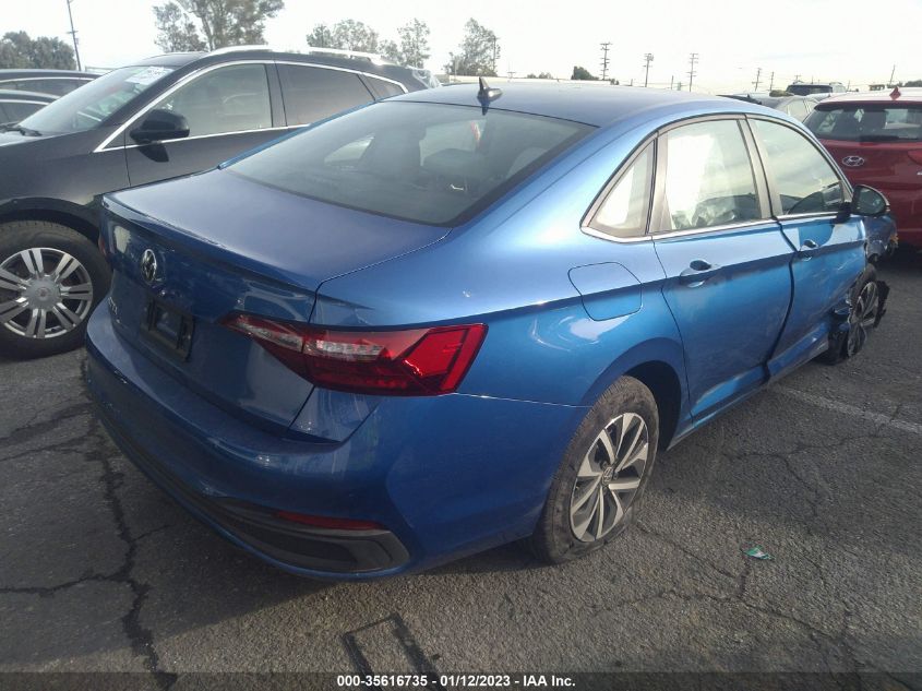 2022 VOLKSWAGEN JETTA S VIN: 3VWCM7BU9NM021151