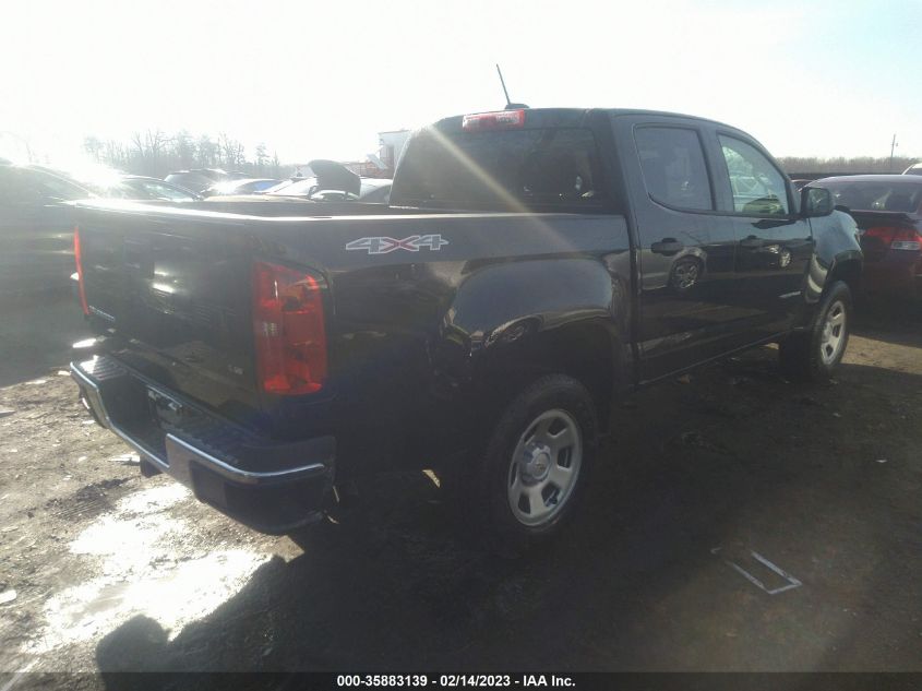 2022 CHEVROLET COLORADO 4WD WORK TRUCK VIN: 1GCGTBEN6N1300374