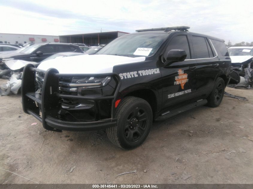 2022 CHEVROLET TAHOE COMMERCIAL VIN: 1GNSCLED4NR278410