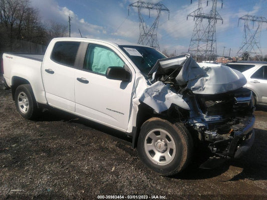 2022 CHEVROLET COLORADO 4WD WORK TRUCK VIN: 1GCGTBEN2N1191220