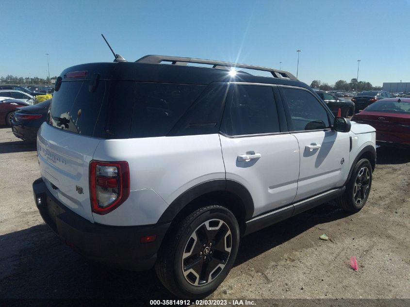 2022 FORD BRONCO SPORT OUTER BANKS VIN: 3FMCR9C66NRD45642
