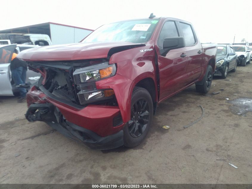 2022 CHEVROLET SILVERADO 1500 LTD CUSTOM VIN: 3GCPWBEK8NG146846