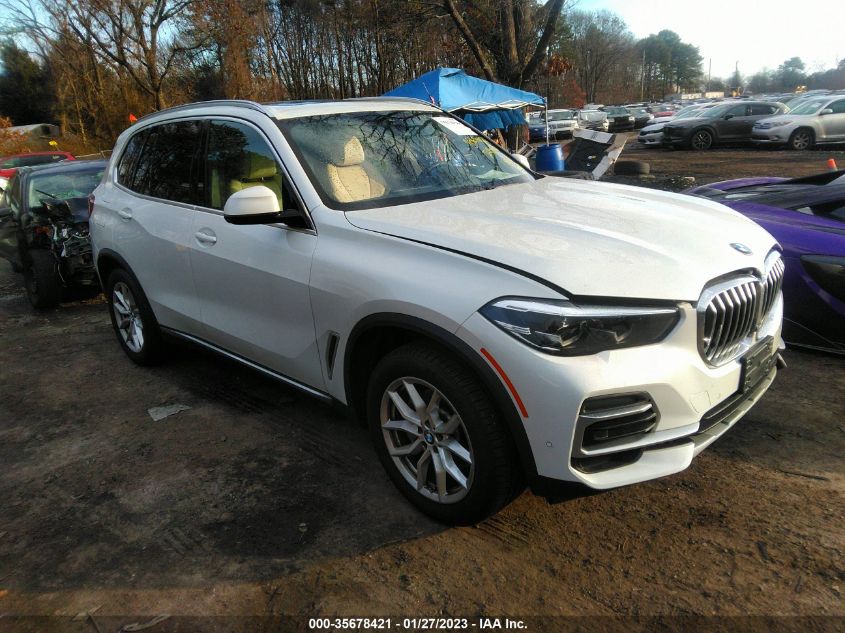 2022 BMW X5 XDRIVE40I VIN: 5UXCR6C0XN9L75753