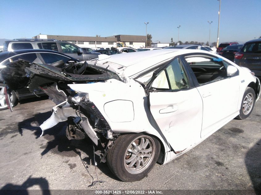 2021 TOYOTA PRIUS PRIME LE/XLE/LIMITED VIN: JTDKAMFP1M3195628