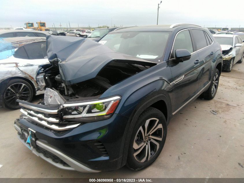 2023 VOLKSWAGEN ATLAS CROSS SPORT 3.6L V6 SEL VIN: 1V2BE2CA0PC209398
