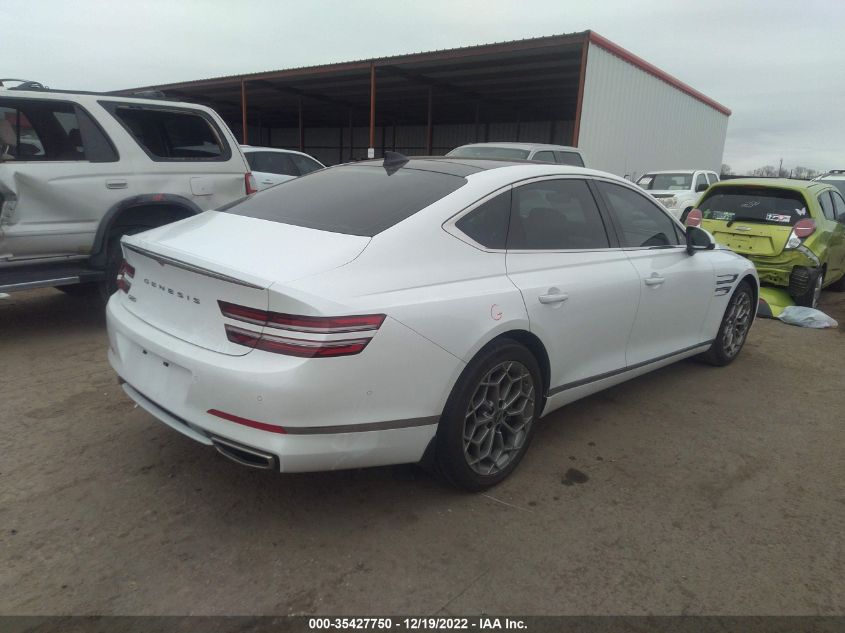 2022 GENESIS G80 2.5T VIN: KMTGB4SCXNU132000